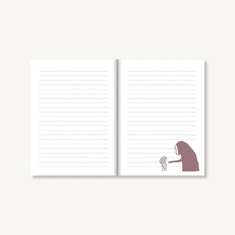 CARNET FEUTRINE NO FACE - LE VOYAGE DE CHIHIRO