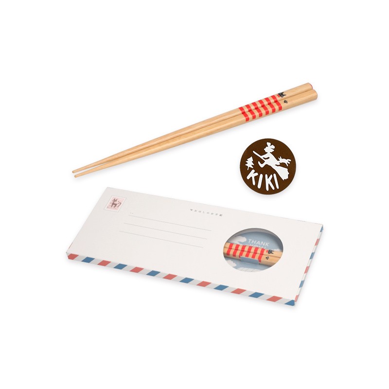 CARTE CADEAU AVEC BAGUETTES JIJI - KIKI LA PETITE SORCIÈRE