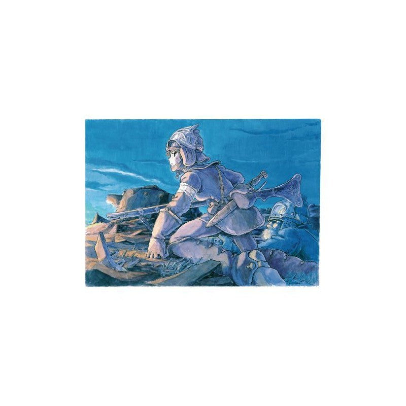 CARTE DE VŒUX AQUARELLE 24 X 15,8 CM SUR LE FRONT - NAUSICAÄ