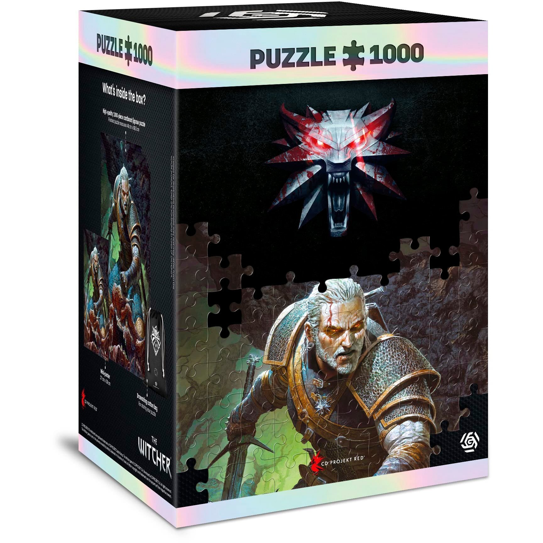 Good Loot Puzzle - The Witcher - Puzzle "Dark World" 1000pcs - flash vidéo