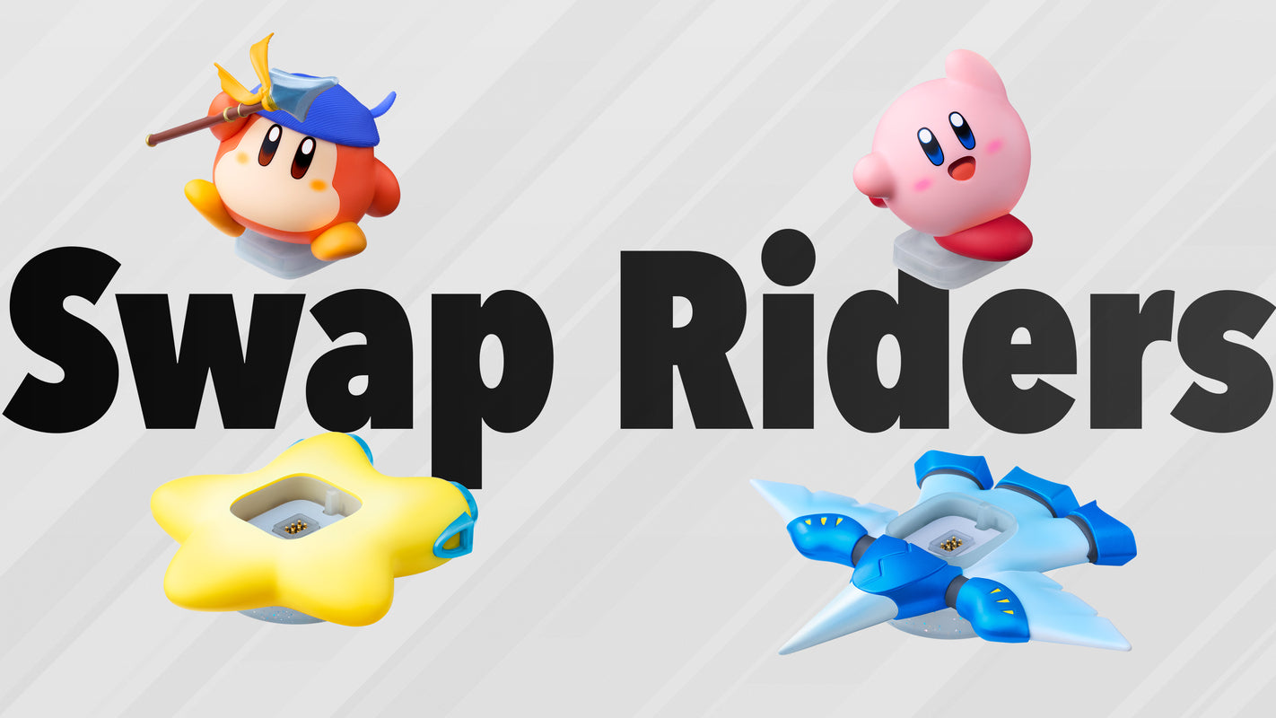 Amiibo Kirby et Étoile Warp - Kirby Air Riders Collection