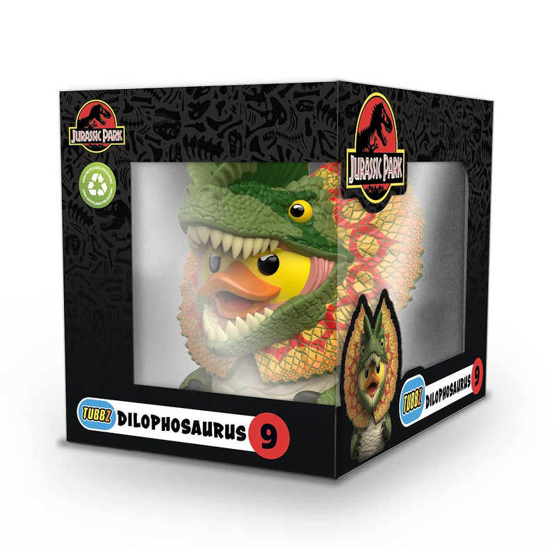 Best of TUBBZ Boîte Canard de bain - Jurassic Park - Dilophosaurus - 9cm