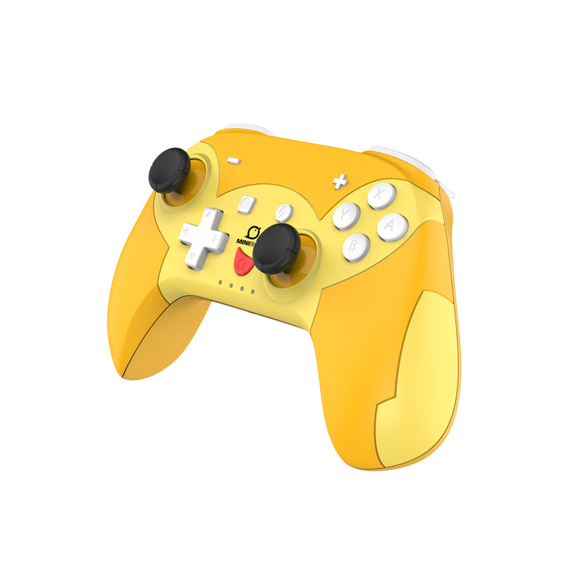Minibird Pop Top - Manette sans fil Bluetooth "Pika" pour Nintendo Switch et Switch OLED