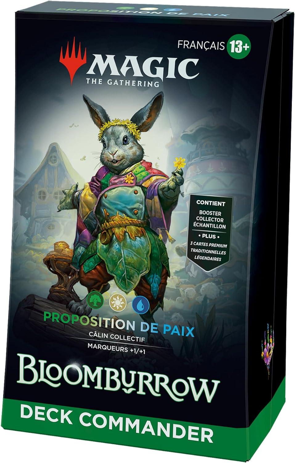 Magic: The Gathering - Deck Commander Bloomburrow - Proposition de Paix - FR - flash vidéo