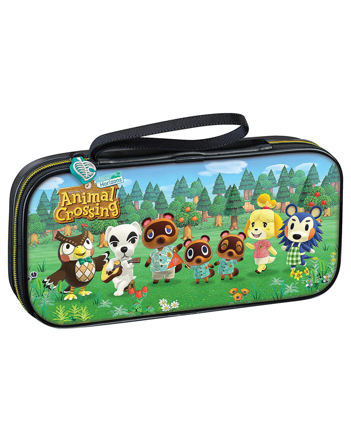 Big Ben - Pochette de transport deluxe officielle Animal Crossing "New Horizon" pour Nintendo Switch, Switch Lite et Switch OLED