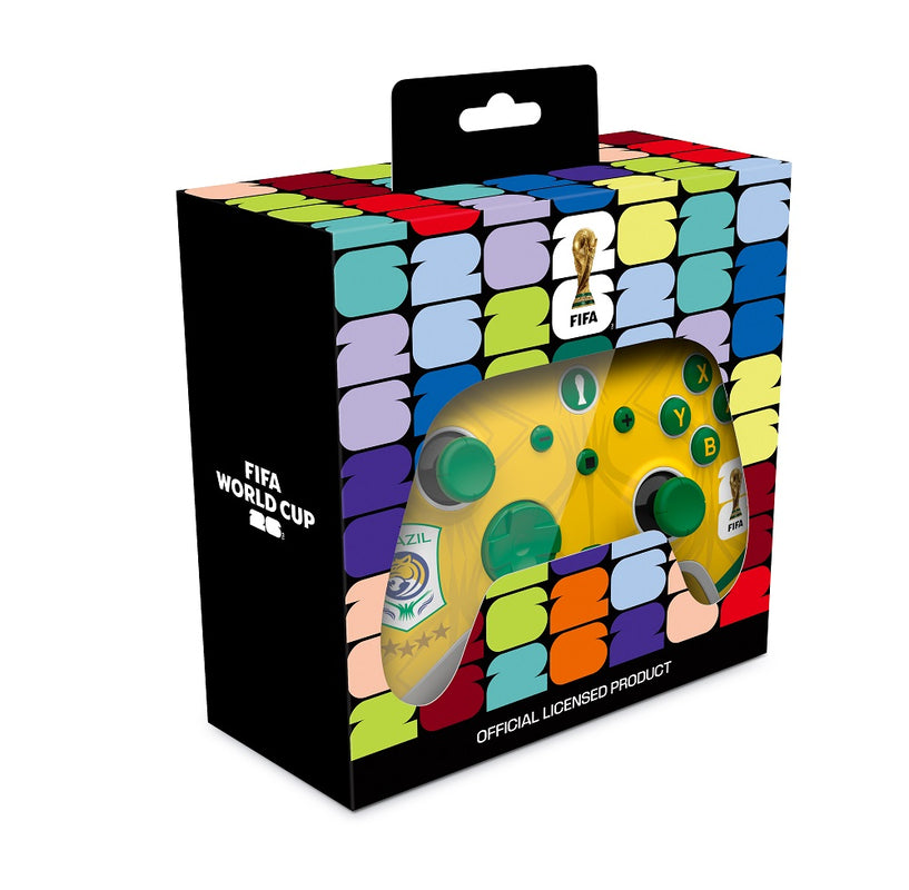 FIFA WorldCup 26 - AURORA+ Manette sans fil Brésil pour Switch, Switch 2, PC, Android et IOS