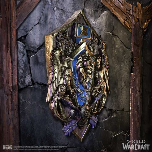 Nemesis Now - World of Warcraft - Plaque Murale Alliance 30cm - flash vidéo