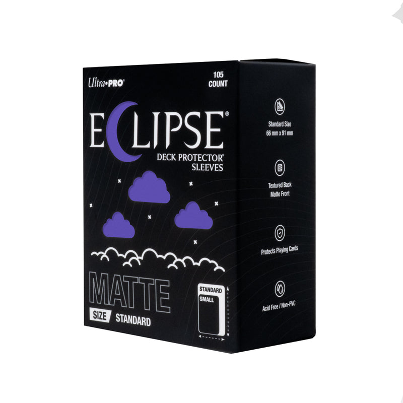 Ultra Pro - Pochettes de protection ECLIPSE standard mates - 105 pièces - Violet royal