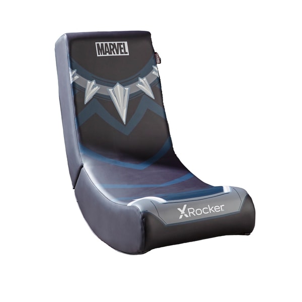 X Rocker - Siège de jeu Video Rocker Icon Marvel officiel Black Panther - flash vidéo