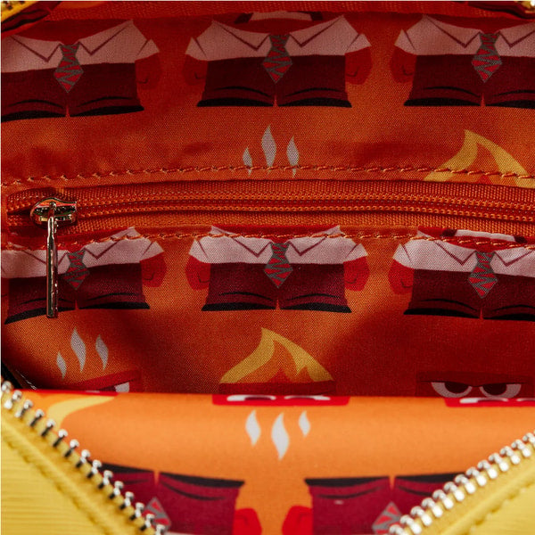 Loungefly: Disney Pixar - Inside Out - Anger Cosplay Passport Bag - flash vidéo