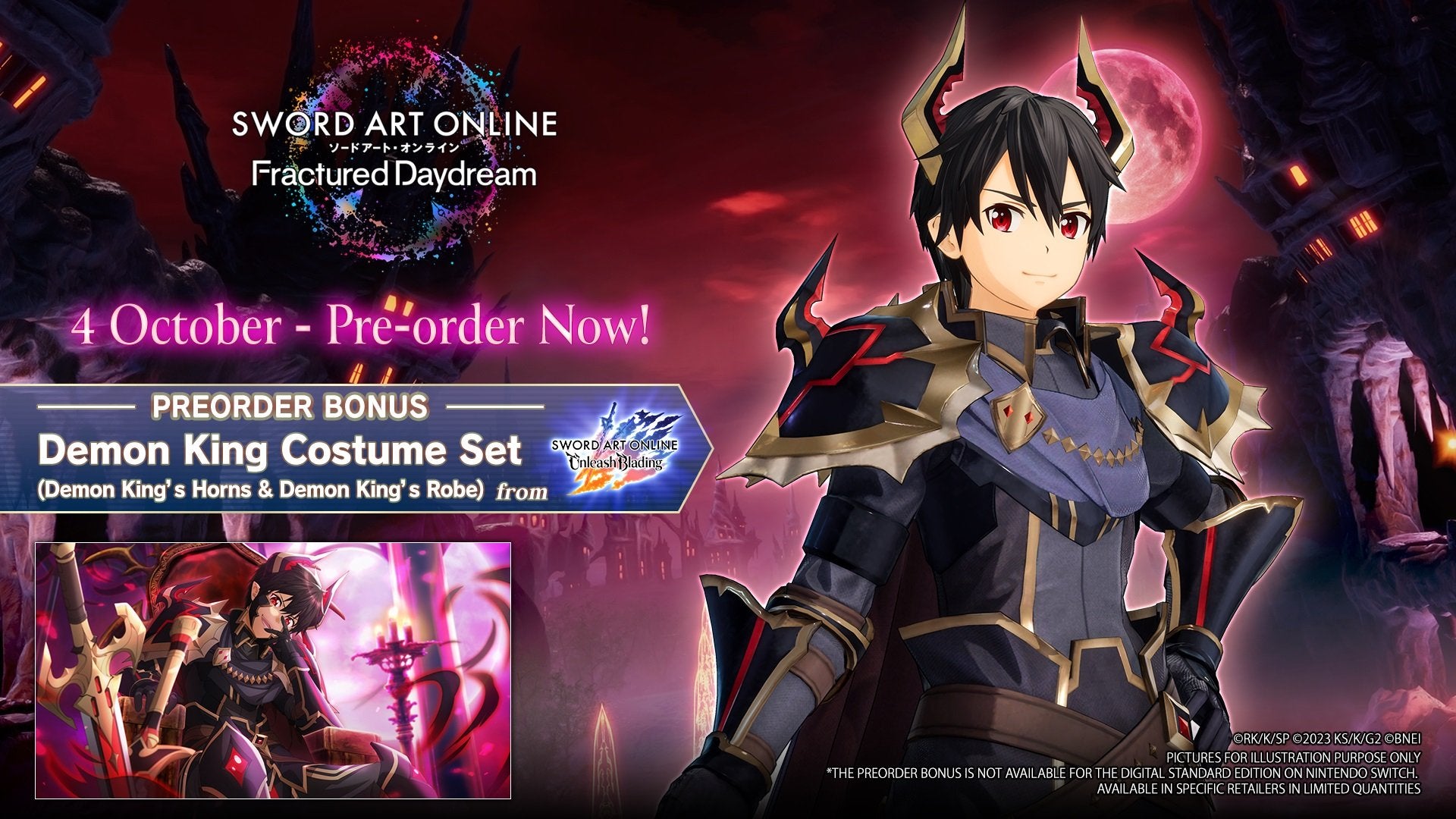 SWORD ART ONLINE Fractured Daydream - flash vidéo