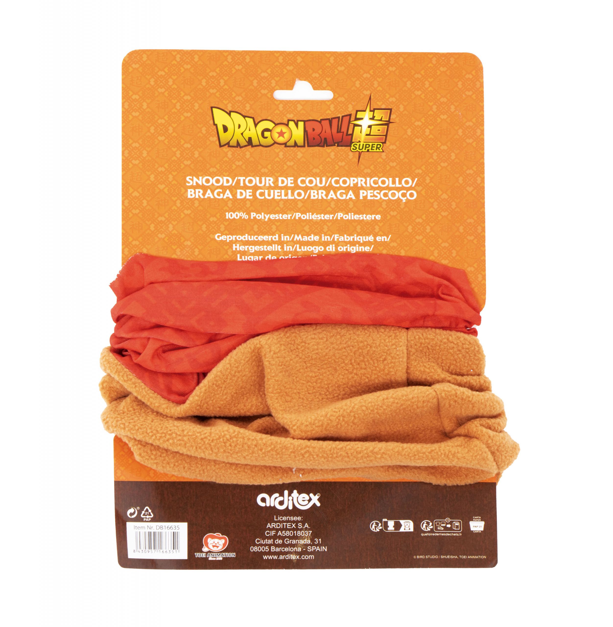 Dragon Ball Super - Tour de cou (64X24cm) - flash vidéo