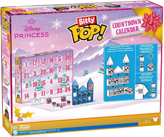 Funko Bitty Pop! Advent Calendar 2025: 24-Day Countdown Calendar - Disney Princess
