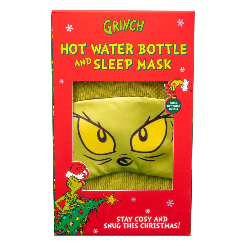Le Grinch - Coffret Bouillotte + Masque pour les yeux - flash vidéo