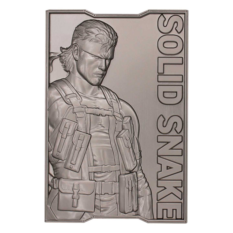 Metal Gear Solid 2 - L'ingot "Snake" en Édition Limitée