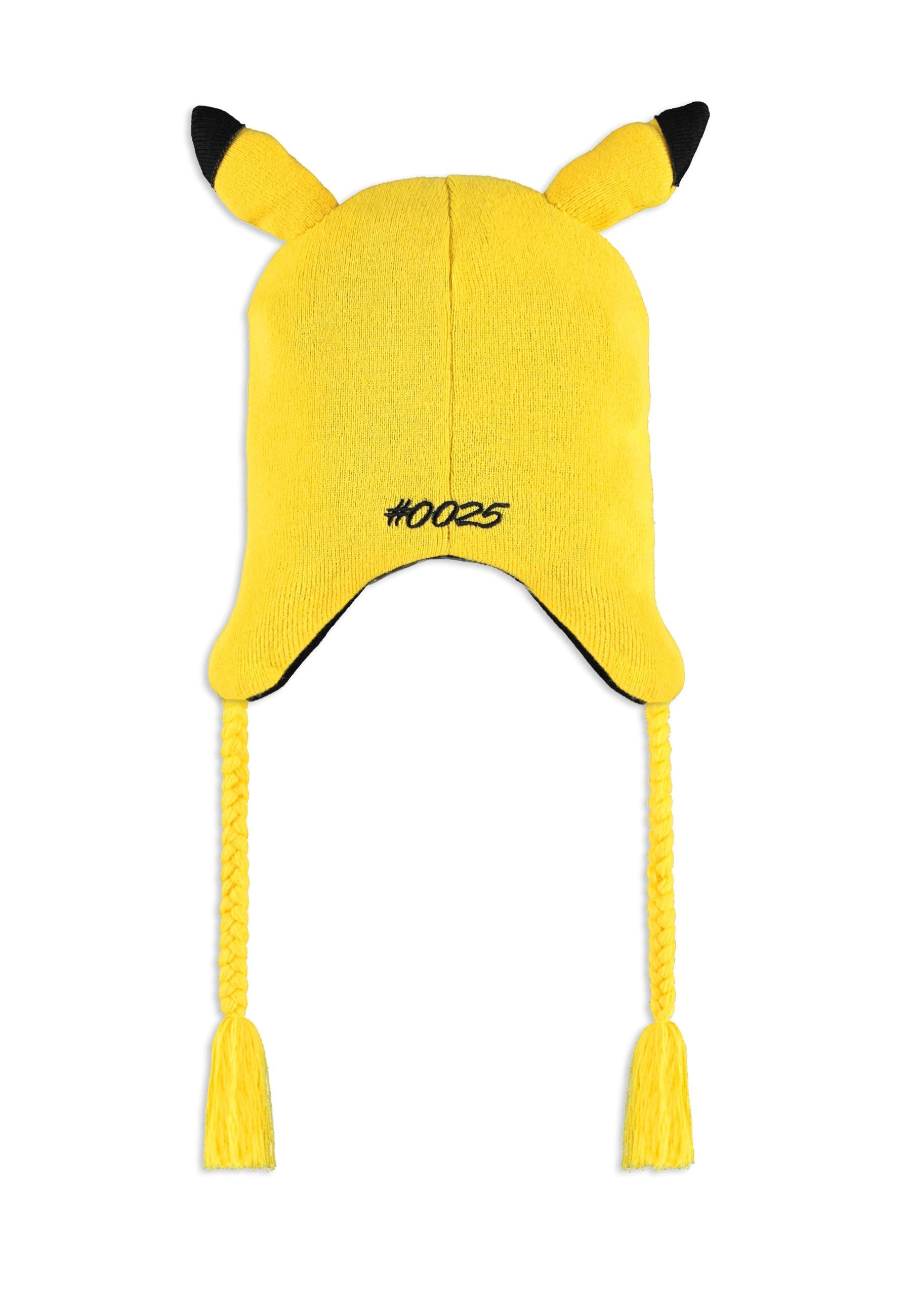 Pokémon - Bonnet Sherpa en tricot "Pikachu" - flash vidéo