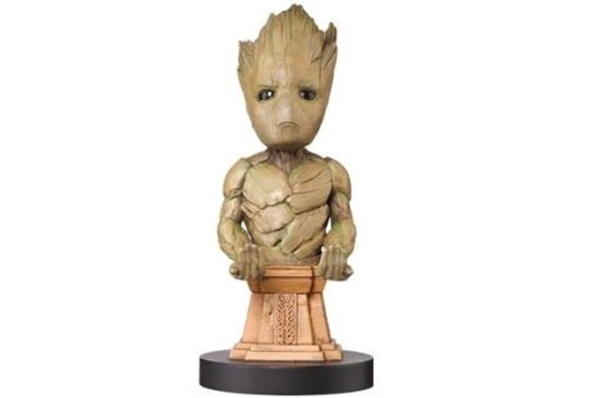 Cable Guys - Marvel - I Am Groot - Groot Support Chargeur pour Téléphone et Manette - flash vidéo