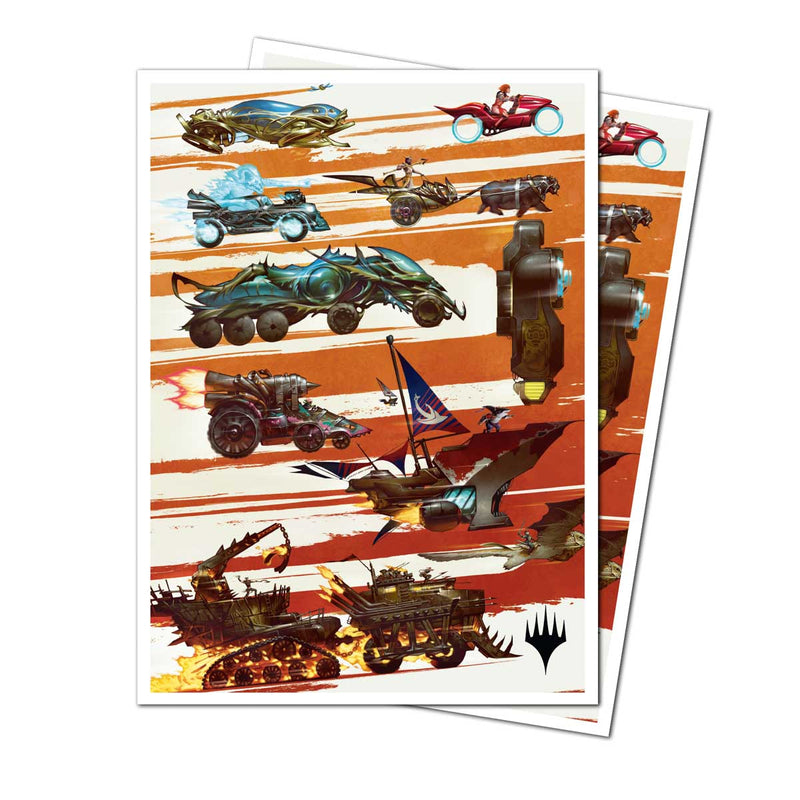 Ultra Pro - Magic: The Gathering - Aetherdrift - Sachet de 105 protèges cartes Apex Finish Line Bundle Key Art