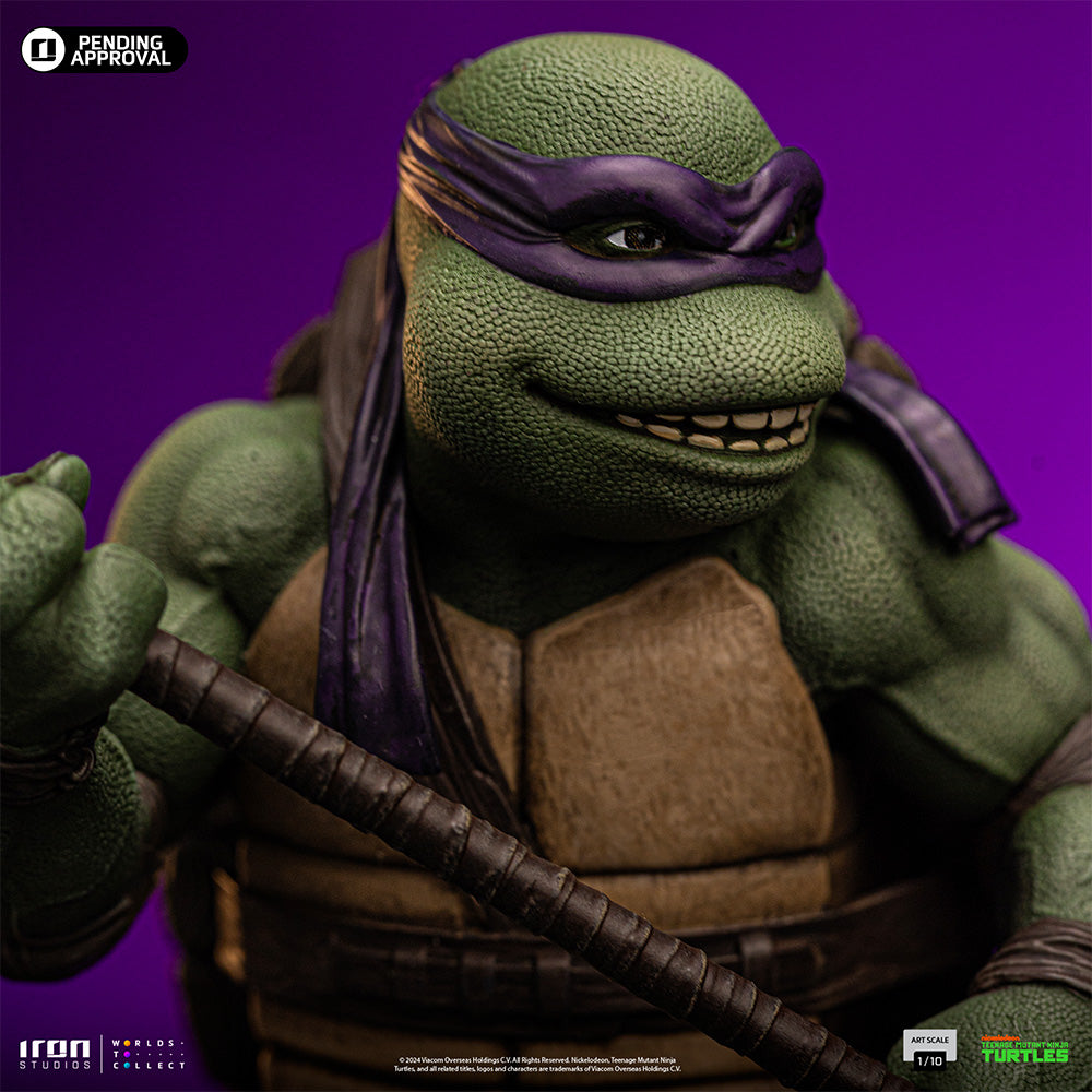 Iron Studios - Art Scale 1/10 - Teenage Mutant Ninja Turtles - Donatello Statue 18cm - flash vidéo