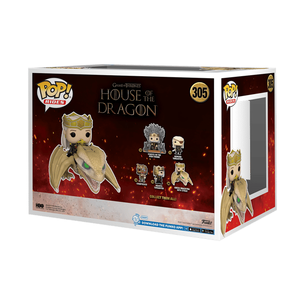 Funko Pop! Ride Deluxe: House of the Dragon - Queen Rhaenyra with Syrax - flash vidéo