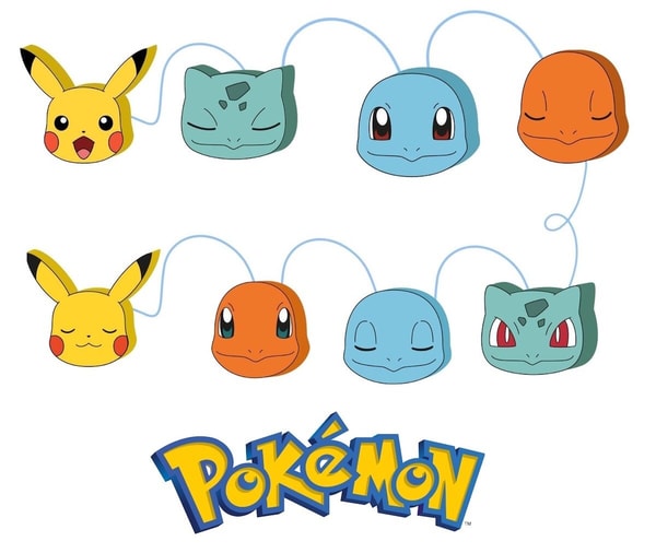 Pokémon - Guirlande Lumineuse 2,6m - flash vidéo
