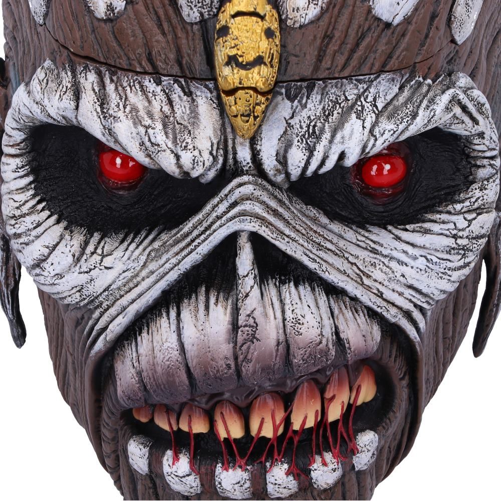 Iron Maiden - Boite en forme de tête d'Eddie "The Book of Souls"