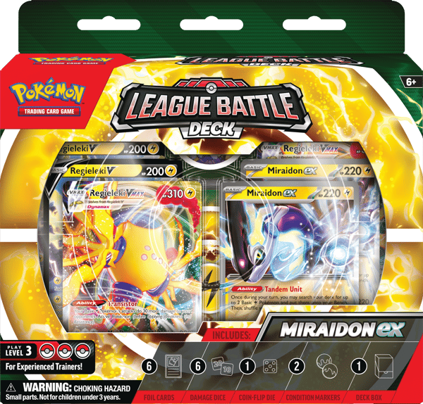 Pokémon JCC : Deck Combat de Ligue Miraidon-ex UK - flash vidéo