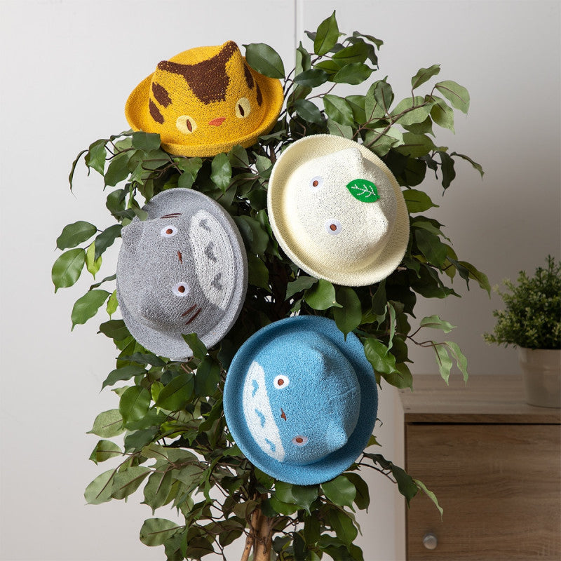 CHAPEAU TRICOTÉ ENFANT TOTORO BLANC - MON VOISIN TOTORO