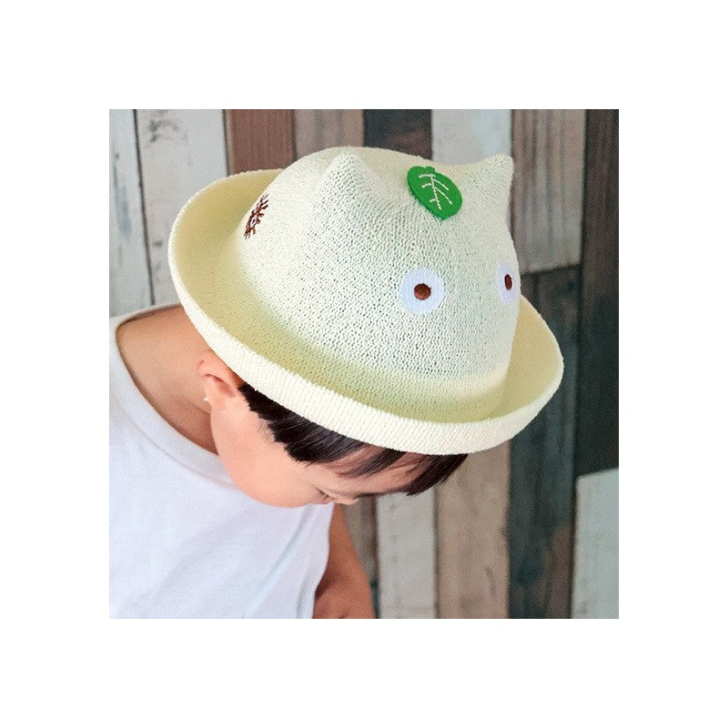 CHAPEAU TRICOTÉ ENFANT TOTORO BLANC - MON VOISIN TOTORO