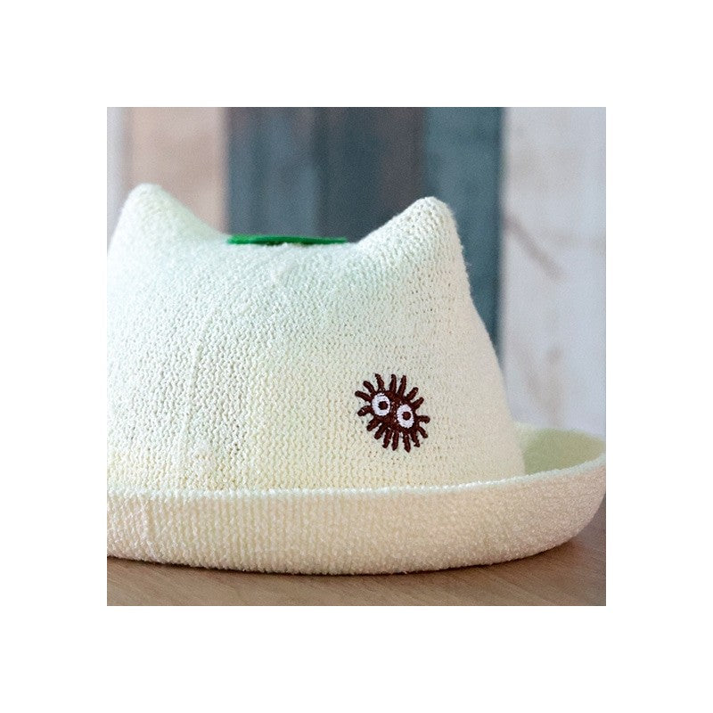 CHAPEAU TRICOTÉ ENFANT TOTORO BLANC - MON VOISIN TOTORO
