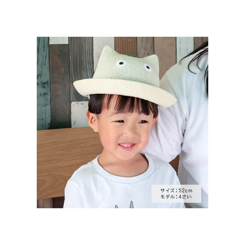 CHAPEAU TRICOTÉ ENFANT TOTORO BLANC - MON VOISIN TOTORO