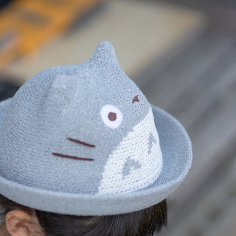 CHAPEAU TRICOTÉ ENFANT TOTORO GRIS - MON VOISIN TOTORO