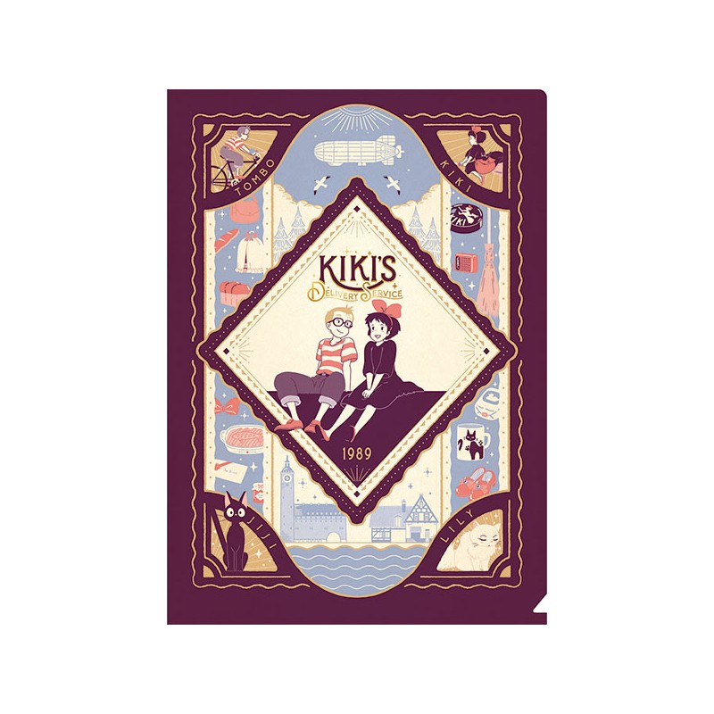 CHEMISE ART DÉCO A4 - KIKI LA PETITE SORCIÈRE