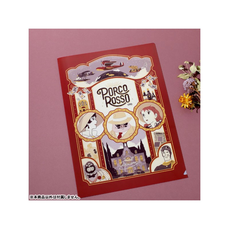 CHEMISE ART DÉCO A4 - PORCO ROSSO