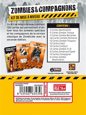Zombicide : Zombies & Compagnons (Mise à Niveau)