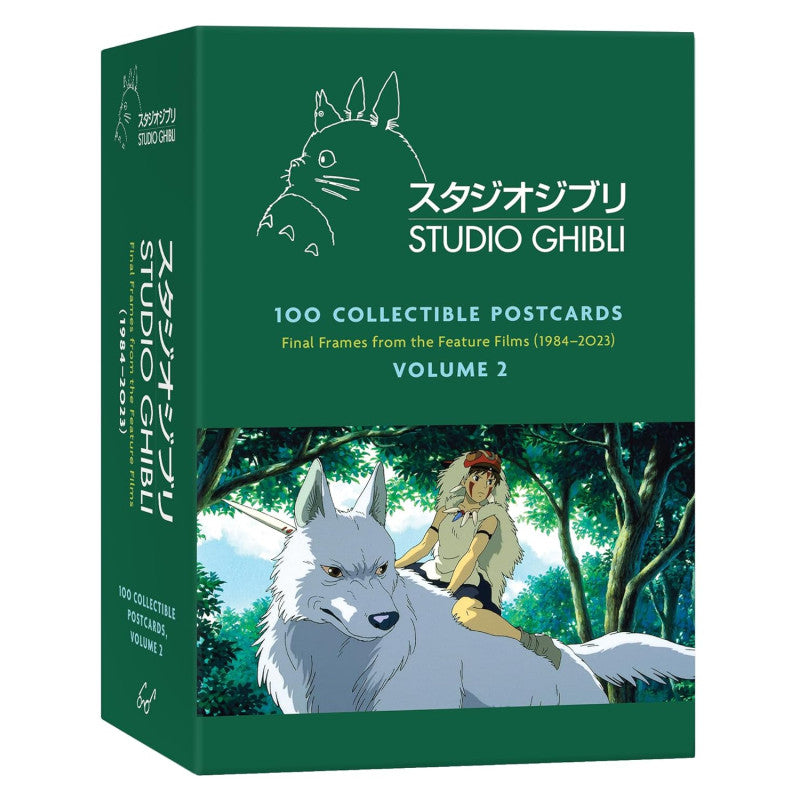 COFFRET 100 CARTES POSTALES DE COLLECTION SÉRIE 2 - STUDIO GHIBLI