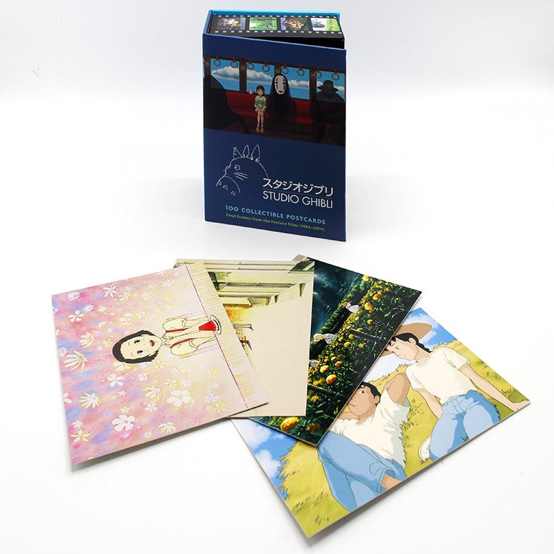COFFRET 100 CARTES POSTALES DE COLLECTION SERIE 1 - STUDIO GHIBLI