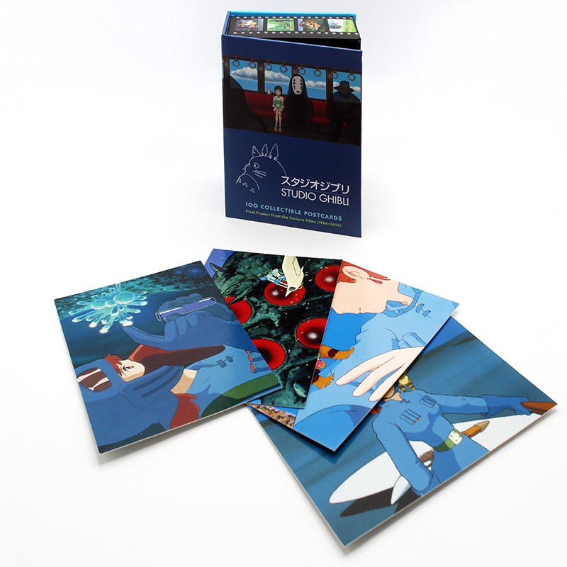 COFFRET 100 CARTES POSTALES DE COLLECTION SERIE 1 - STUDIO GHIBLI
