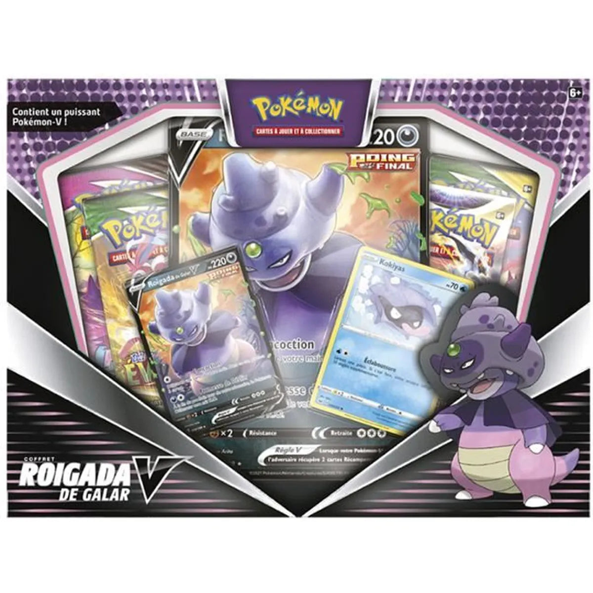 Pokémon JCC - Coffret Roigada de Galar-V - flash vidéo