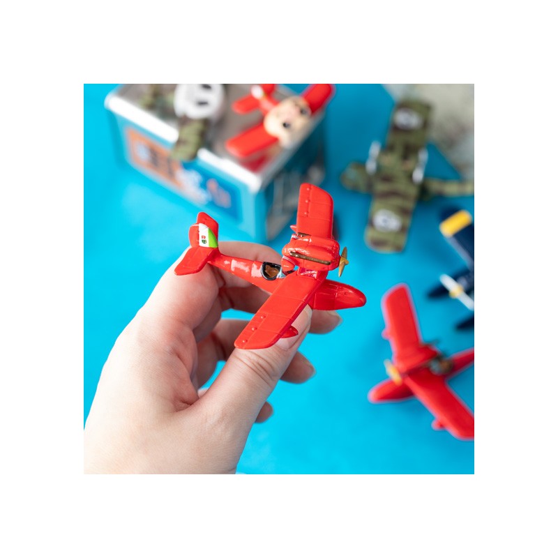 ASSORT. DE 6 MAGNETS HYDRAVION - PORCO ROSSO