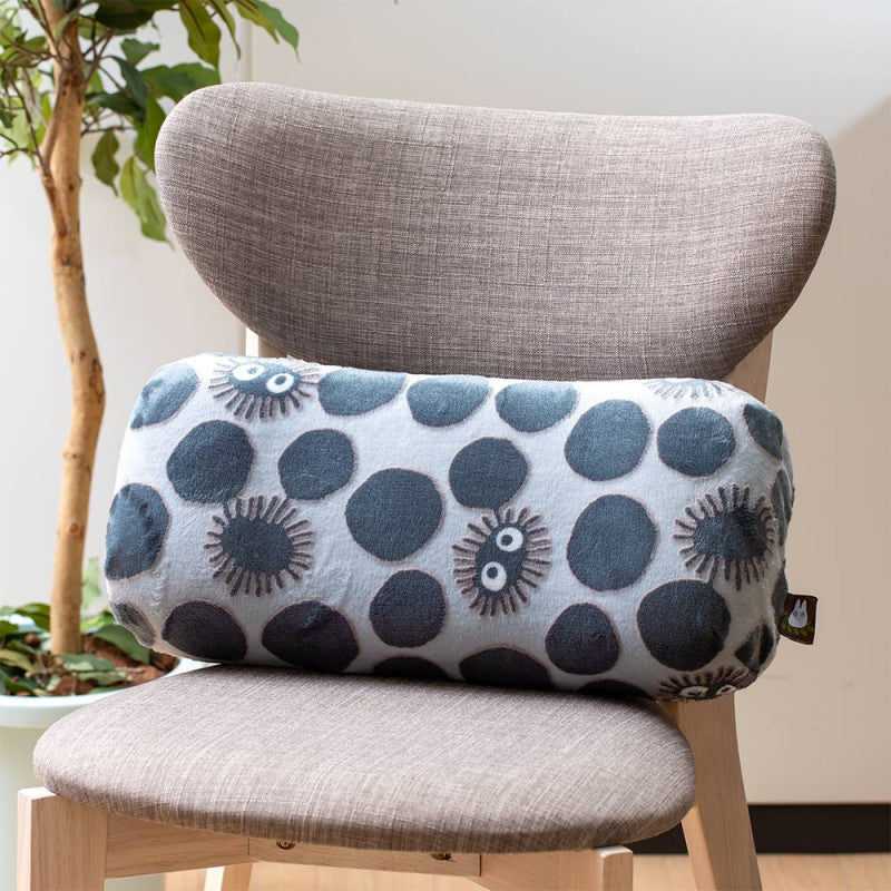 Mon Voisin Totoro - Coussin moiré Silhouette de Noiraude 20x43 cm