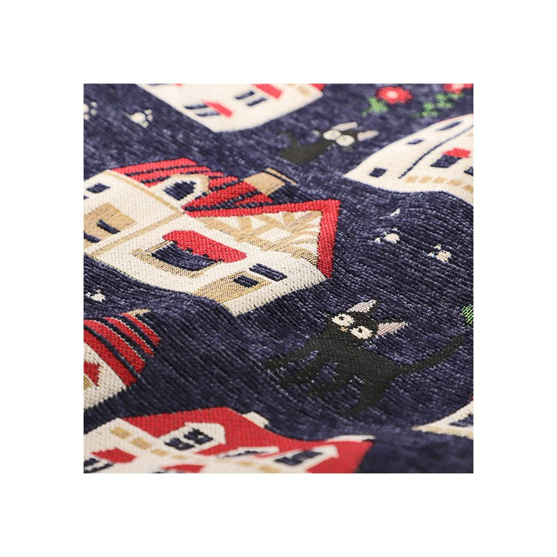 COUSSIN JIJI MAISONS 45X45CM - KIKI LA PETITE SORCIÈRE