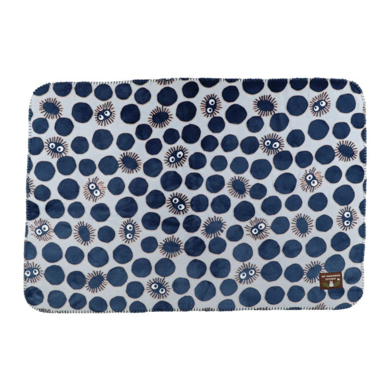 COUVERTURE MOIRÉE NOIRAUDE SILHOUETTE 70X100 CM - MON VOISIN TOTORO