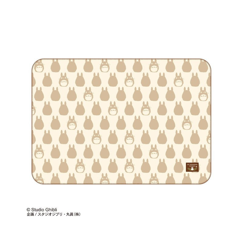 COUVERTURE MOIRÉE TOTORO SILHOUETTE 70X100 CM - MON VOISIN TOTORO