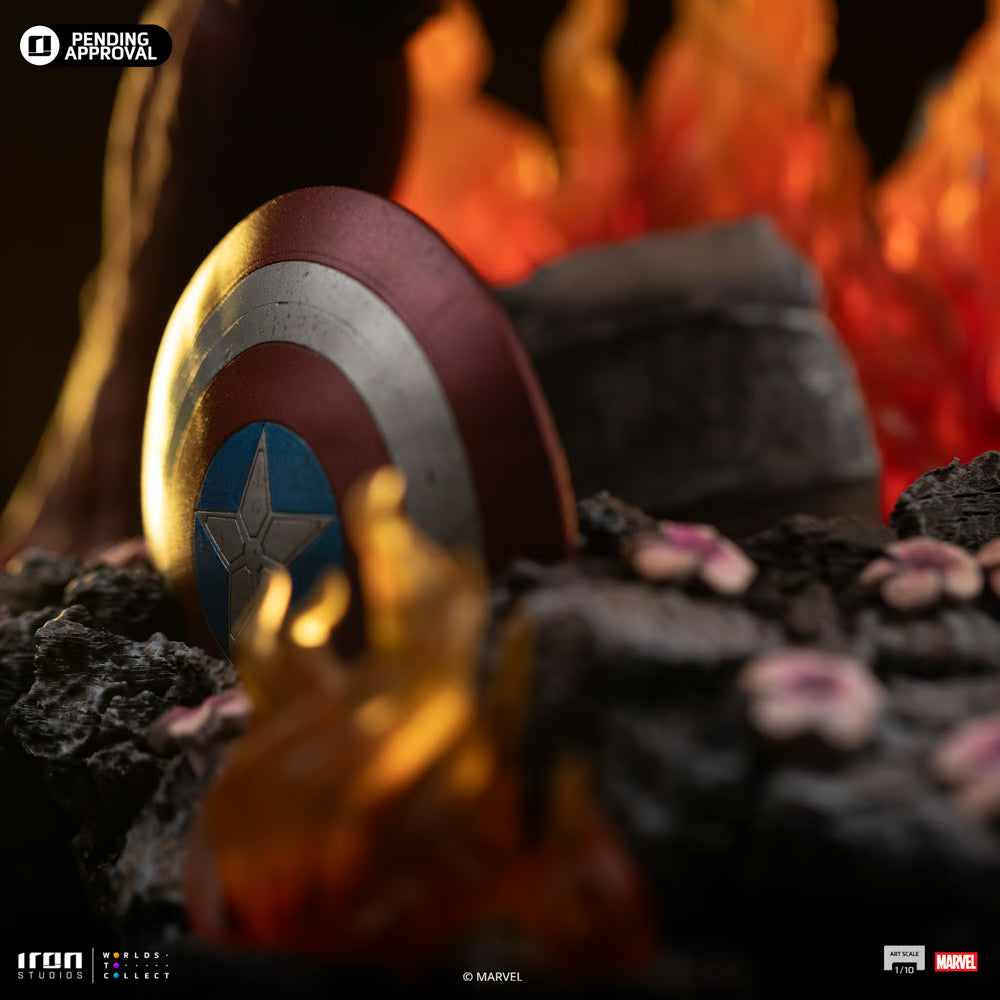 Iron Studios - Art Scale 1/10 - Marvel - Captain America: Brave New World - Red Hulk Statue 23cm
