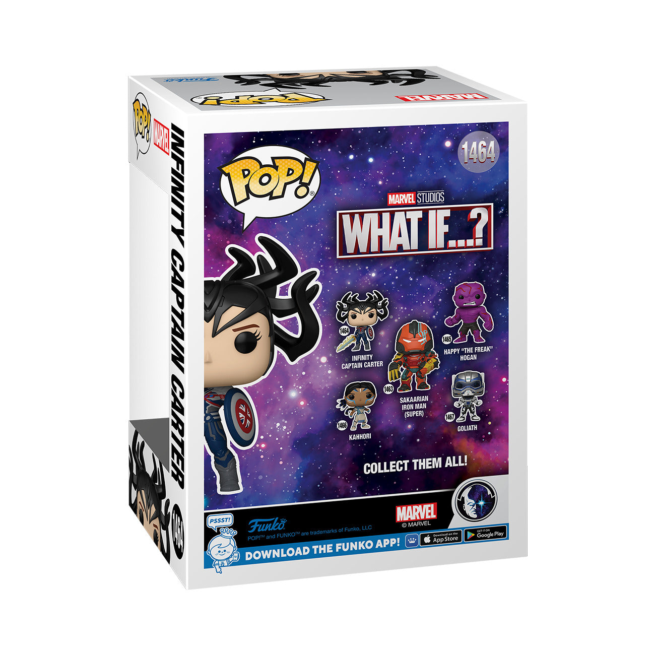 Funko Pop! Marvel: What If...? - Infinity Captain Carter - flash vidéo