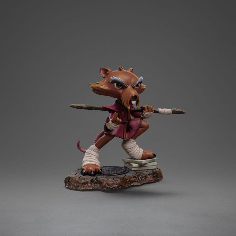 Iron Studios - MiniCo - Teenage Mutant Ninja Turtles - Maître Splinter Statue 12cm