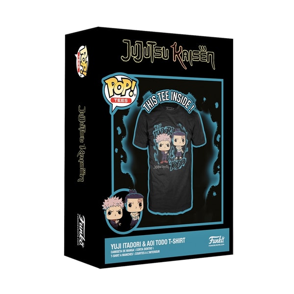 Funko NEWBoxed Tee: Jujutsu Kaisen - Yuji & Aoi - XL - flash vidéo
