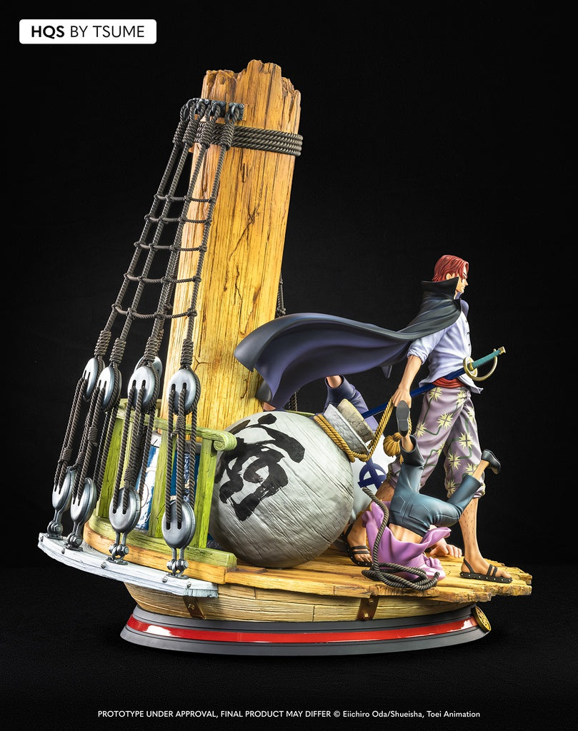 One Piece - Statue HQS+ Shanks - flash vidéo