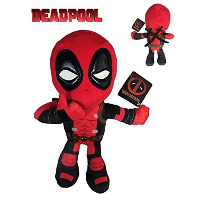 Marvel - Peluche Deadpool "OK" 32cm - flash vidéo